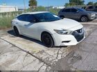 2017 Nissan Maxima 3.5 S White vin: 1N4AA6AP5HC444040