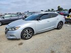 2018 Nissan Maxima 3.5 Sv Silver vin: 1N4AA6AP5JC367319