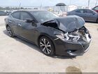 2017 Nissan Maxima 3.5 Sv Black vin: 1N4AA6AP7HC421164