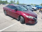 2017 Nissan Maxima 3.5 Platinum Бордовый vin: 1N4AA6APXHC456622