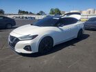 2019 Nissan Maxima 3.5 Sr White vin: 1N4AA6AV4KC382202