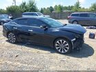 2020 Nissan Maxima Platinum Xtronic Cvt Black vin: 1N4AA6FV5LC381411