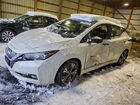 2018 Nissan Leaf S White vin: 1N4AZ1CP6JC303346