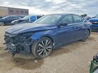 2022 Nissan Altima Sr Blue vin: 1N4BL4CV4NN374447
