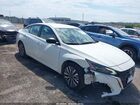 2025 Nissan Altima Sv Fwd White vin: 1N4BL4DV9SN357623