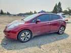 2016 Nissan Leaf Sv Burgundy vin: 1N4BZ0CP0GC313569