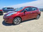 2017 Nissan Leaf Sv Red vin: 1N4BZ0CP5HC311009