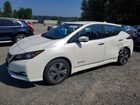 2019 Nissan Leaf Sl Plus Белый vin: 1N4BZ1CP9KC310815