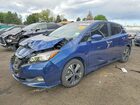 2022 Nissan Leaf Sv Plus Blue vin: 1N4BZ1CVXNC556498