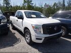 2022 Nissan Titan King Cab S 4x2 Белый vin: 1N6AA1CE0NN106499
