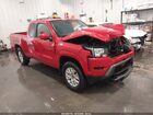 2022 Nissan Frontier King Cab Sv 4x4 Красный vin: 1N6ED1CM6NN620079