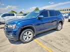 2018 Volkswagen Atlas Se Blue vin: 1V2LR2CA1JC513355