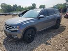 2019 Volkswagen Atlas Sel Premium Gray vin: 1V2NR2CA1KC509347
