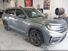 2021 Volkswagen Atlas 3.6l V6 Se W/technology R-line Gray vin: 1V2PR2CA7MC584176