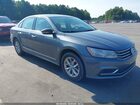 2016 Volkswagen Passat 1.8t S Gray vin: 1VWAS7A37GC047788