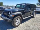 2018 Jeep Wrangler Unlimited Sport Black vin: 1C4HJXDG2JW133499
