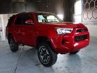 2017 Toyota 4runner Sr5 Premium Red vin: JTEBU5JR0H5437725