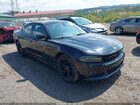 2018 Dodge Charger Sxt Rwd Black vin: 2C3CDXBG0JH335586