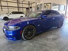 2021 Dodge Charger Scat Pack Blue vin: 2C3CDXGJ9MH648743