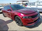 2016 Dodge Charger Sxt Red vin: 2C3CDXHG1GH297639