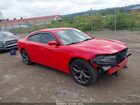2017 Dodge Charger Sxt Rwd Red vin: 2C3CDXHG3HH642381