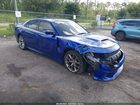 2019 Dodge Charger Gt Rwd Blue vin: 2C3CDXHG5KH626948