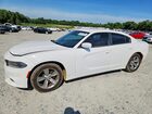2016 Dodge Charger Sxt White vin: 2C3CDXHG8GH266209