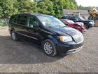 2016 Chrysler Town & Country Touring Black vin: 2C4RC1BG2GR221002