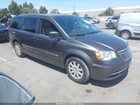2016 Chrysler Town & Country Touring Серый vin: 2C4RC1BG7GR156339
