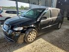 2016 Chrysler Town & Country Touring Black vin: 2C4RC1BG9GR133113