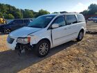 2016 Chrysler Town & Country Touring Белый vin: 2C4RC1BGXGR112979