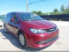 2017 Chrysler Pacifica Lx Maroon vin: 2C4RC1CG5HR745597