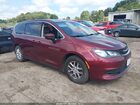 2017 Chrysler Pacifica Touring Maroon vin: 2C4RC1DG9HR519979
