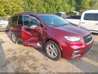 2022 Chrysler Pacifica Limited Бордовый vin: 2C4RC1GG4NR104351