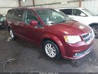 2018 Dodge Grand Caravan Sxt Burgundy vin: 2C4RDGCG3JR266911