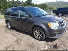2018 Dodge Grand Caravan Sxt Gray vin: 2C4RDGCG4JR297830