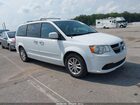 2016 Dodge Grand Caravan Sxt White vin: 2C4RDGCG7GR311292