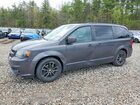 2018 Dodge Grand Caravan Gt Gray vin: 2C4RDGEG7JR147787