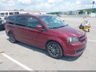 2018 Dodge Grand Caravan Gt Maroon vin: 2C4RDGEG7JR343552