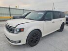 2019 Ford Flex Sel White vin: 2FMGK5C80KBA39157