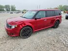 2016 Ford Flex Sel Maroon vin: 2FMGK5C81GBA11469