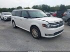 2018 Ford Flex Sel White vin: 2FMGK5C82JBA02030