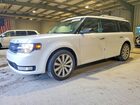 2016 Ford Flex Sel White vin: 2FMGK5C85GBA12396