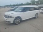 2019 Ford Flex Sel White vin: 2FMGK5C87KBA19164
