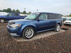2018 Ford Flex Limited Blue vin: 2FMGK5D87JBA08808
