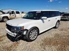 2019 Ford Flex Limited White vin: 2FMHK6DT1KBA23403