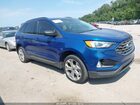2021 Ford Edge Se Blue vin: 2FMPK3G92MBA13816