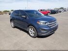 2018 Ford Edge Se Blue vin: 2FMPK3G99JBB45483