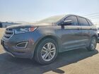 2016 Ford Edge Sel Gray vin: 2FMPK3J92GBB53670