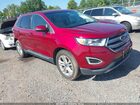 2017 Ford Edge Sel Red vin: 2FMPK3J94HBC01641